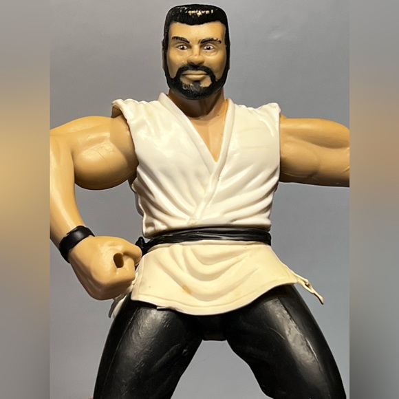 Vintage WWE WWF Wrestling Action Figure 6” JAKKS Steve Blackman - Picture 5 of 12